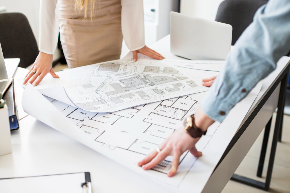 Green Target Engineering licensed permit drawing engineers reviewing plans in Ontario